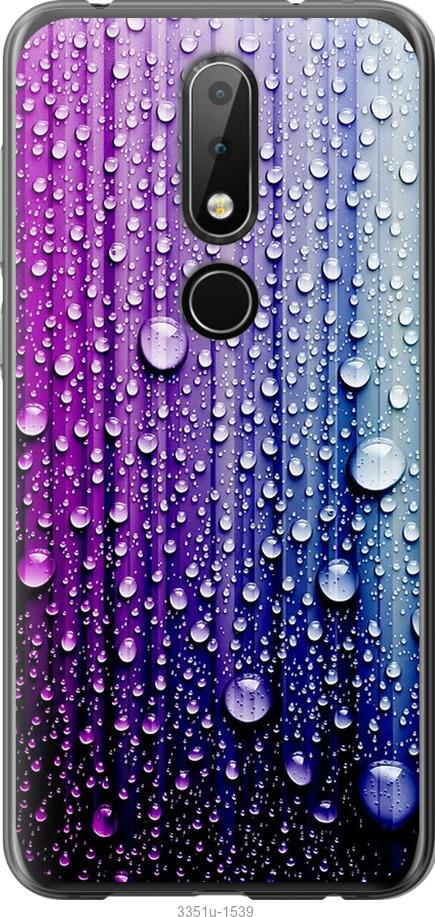 

Чехол на Nokia 6.1 Plus Капли воды
