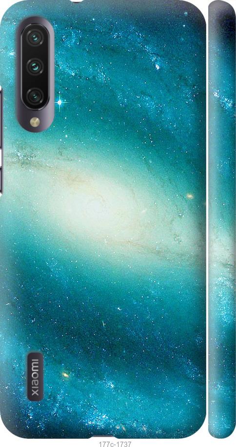 Чехол на Xiaomi Mi A3 Голубая галактика