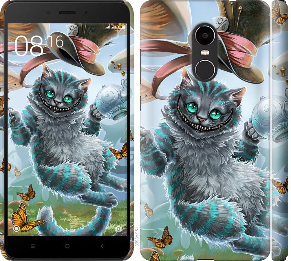 

Чехол на Xiaomi Redmi Note 4X Чеширский кот 2