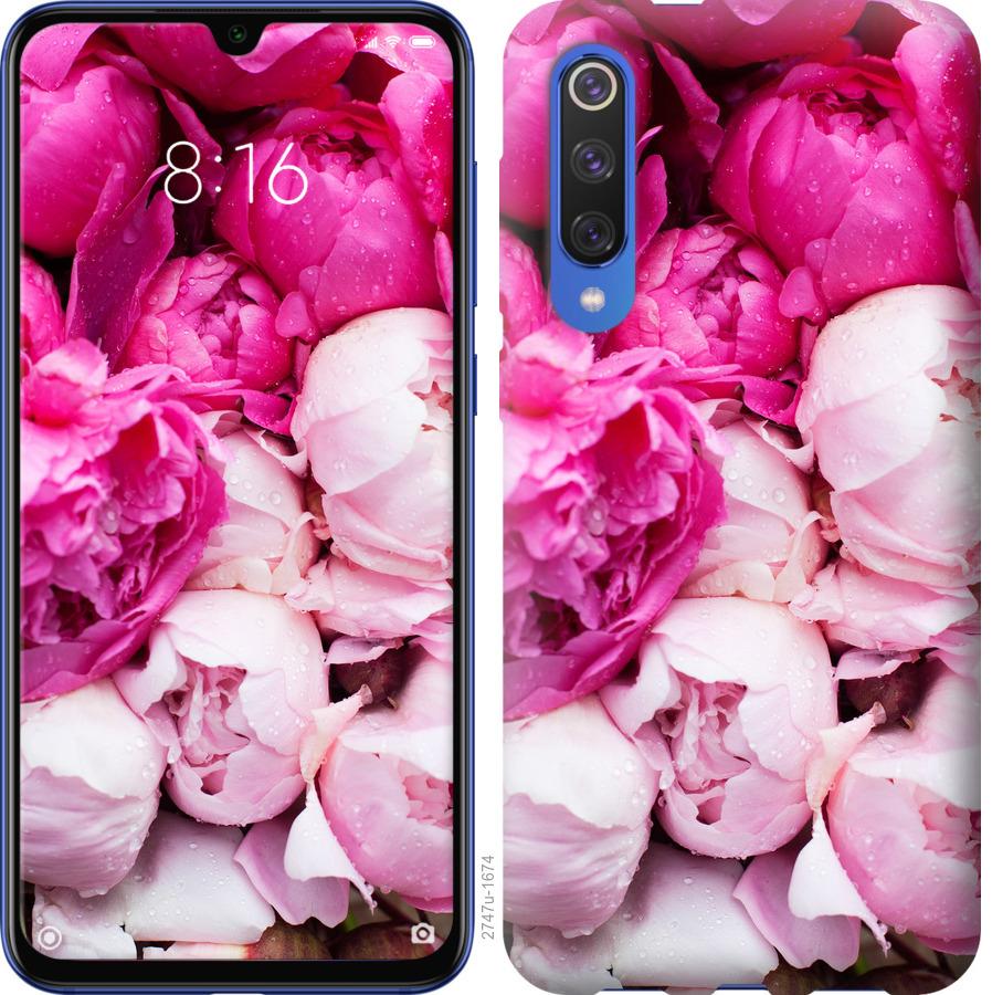 

Чохол на Xiaomi Mi Note 10 Рожеві півонії