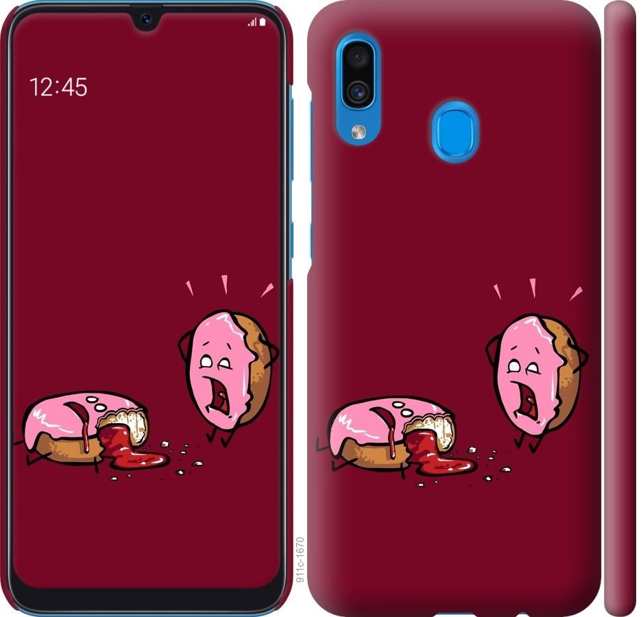 Чехол на Samsung Galaxy A20 2019 A205F Печенье