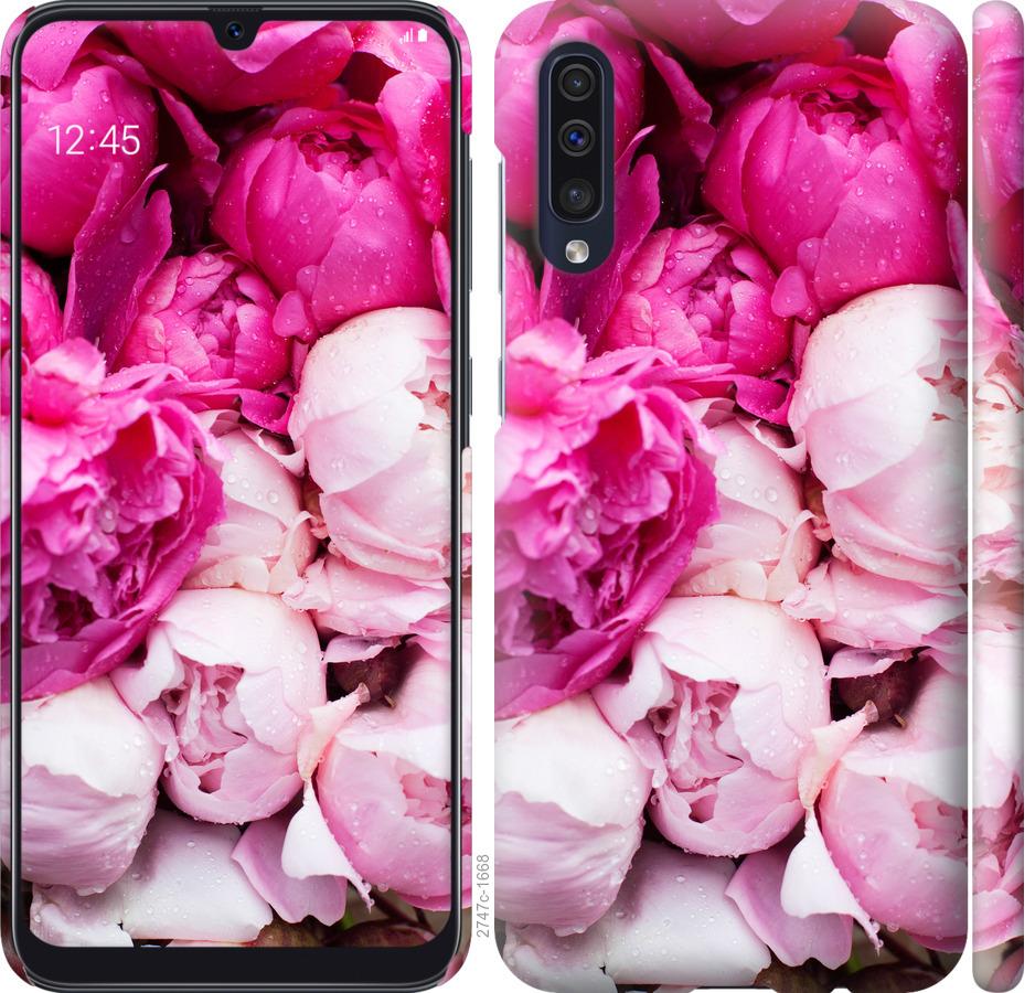 

Чохол на Samsung Galaxy A30s A307F Рожеві півонії
