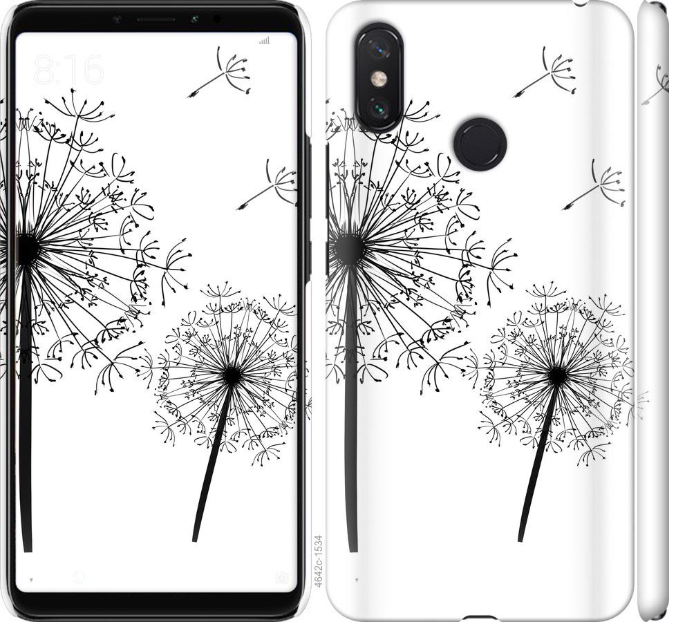 

Чехол на Xiaomi Mi Max 3 Одуванчики