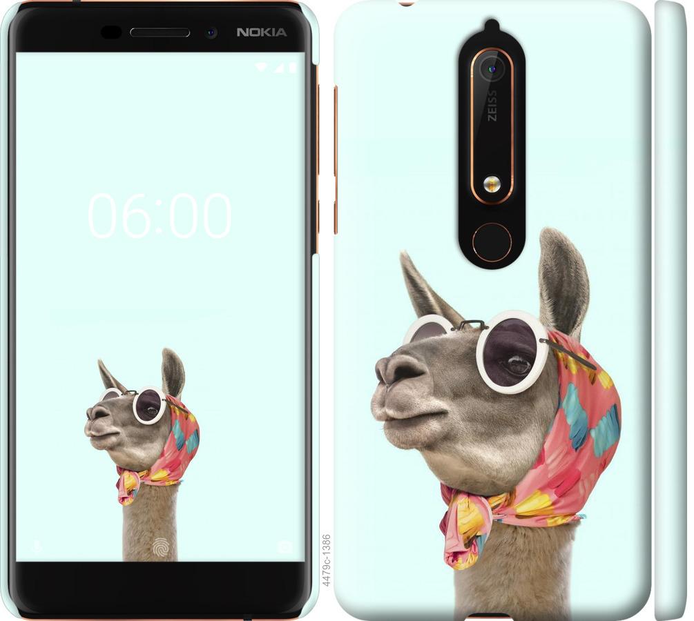 

Чохол на Nokia 6 2018 Модна лама