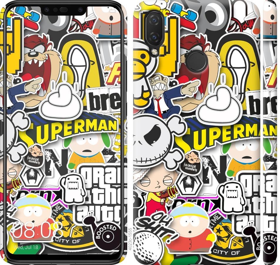 

Чохол на Huawei P Smart Plus Popular logos