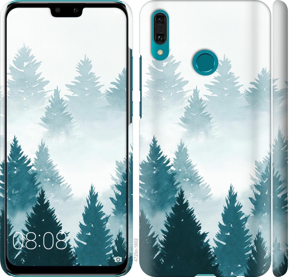 

Чохол на Huawei Y9 2019 Акварельні Ялинки