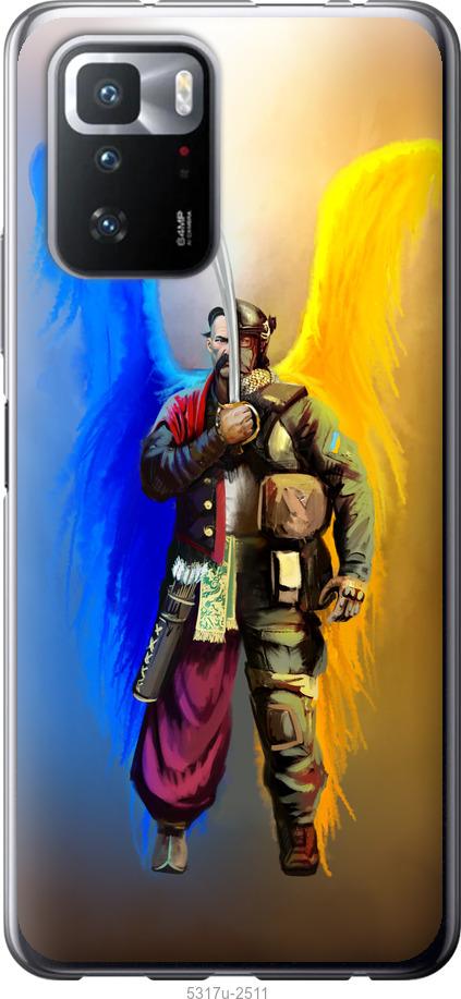 Чехол на Xiaomi Poco X3 GT Воин-Ангел