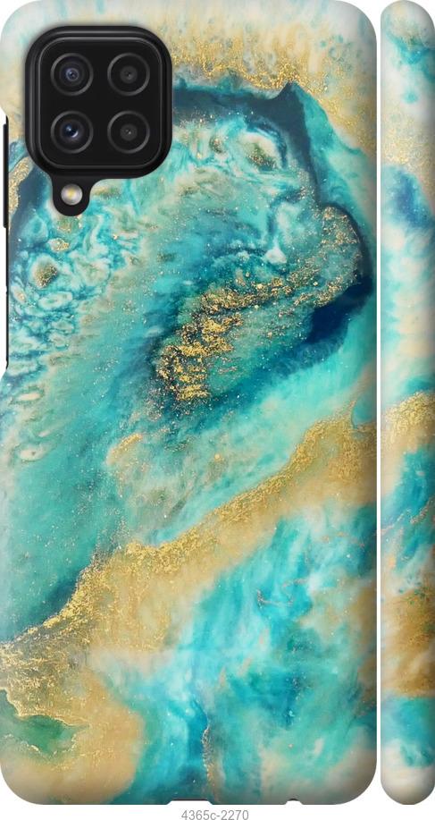 Чехол на Samsung Galaxy A22 A225F Green marble