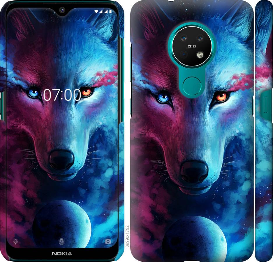 

Чохол на Nokia 6.2 Арт-вовк