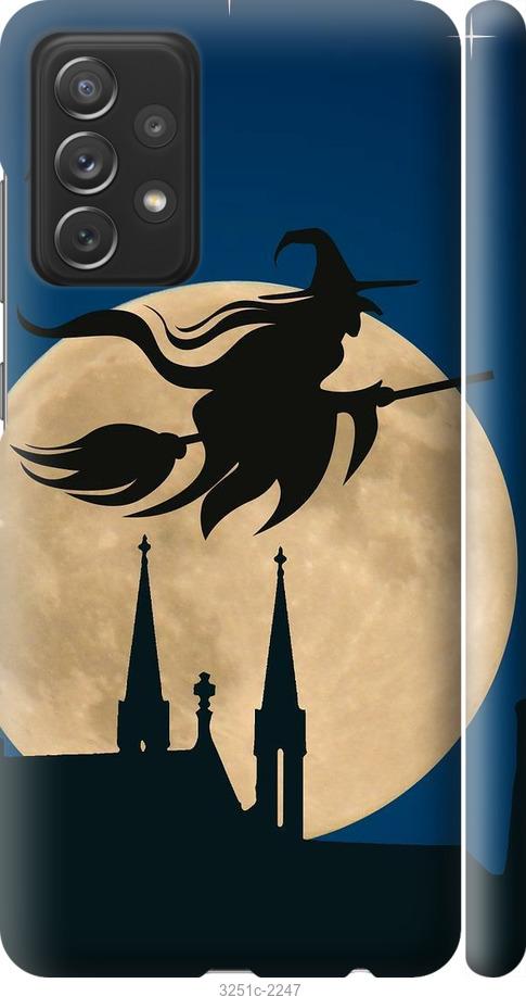 

Чехол на Samsung Galaxy A72 A725F Ведьма на метле v2