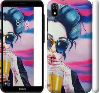 

Чехол на Xiaomi Redmi 7A Арт-девушка в очках