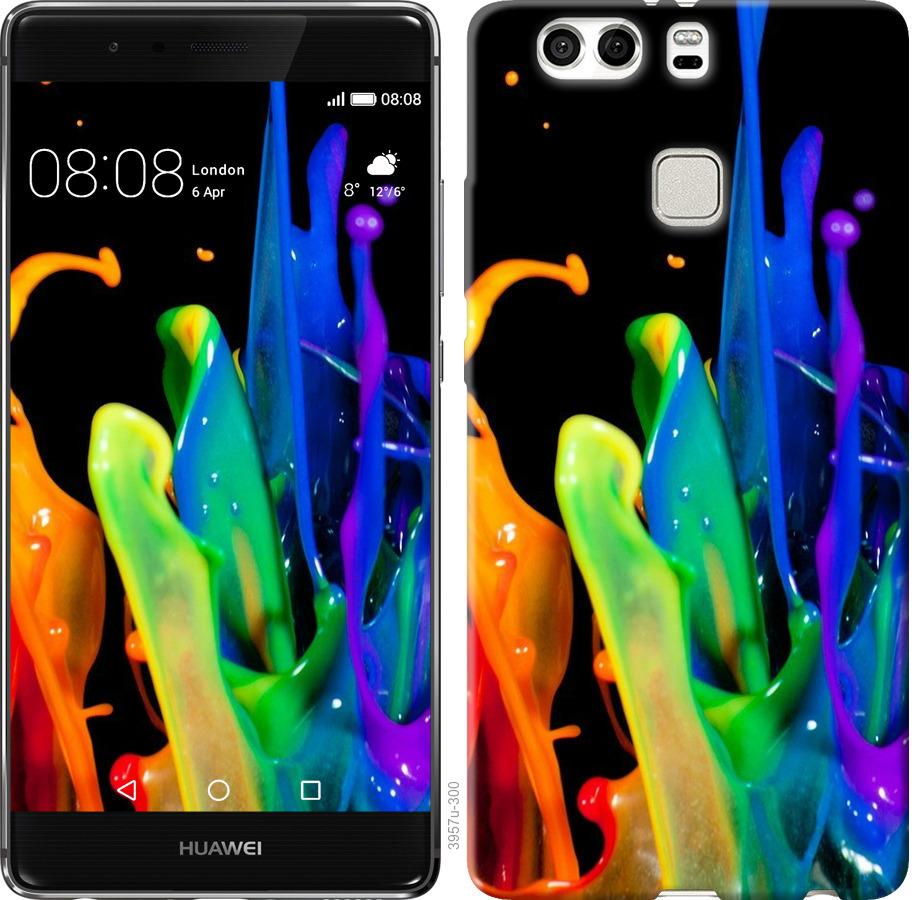 

Чохол на Huawei P9 Plus бризки фарби