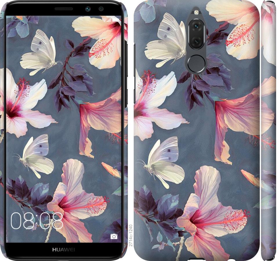 

Чохол на Huawei Mate 10 Lite Намальовані квіти