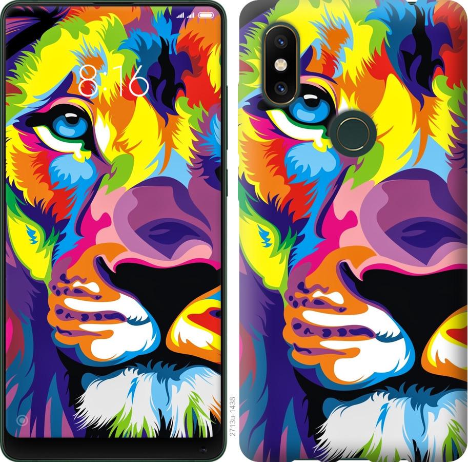 

Чохол на Xiaomi Mi Mix 2s Різнобарвний лев