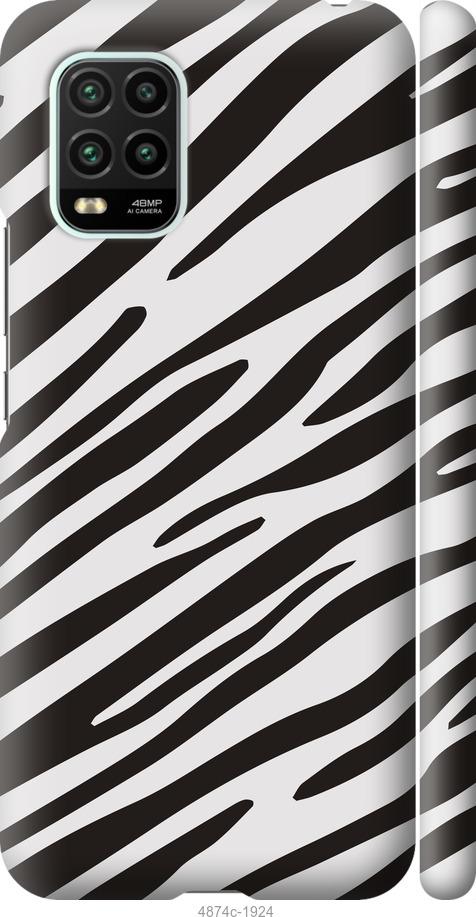 Чехол на Xiaomi Mi 10 Lite Классическая зебра