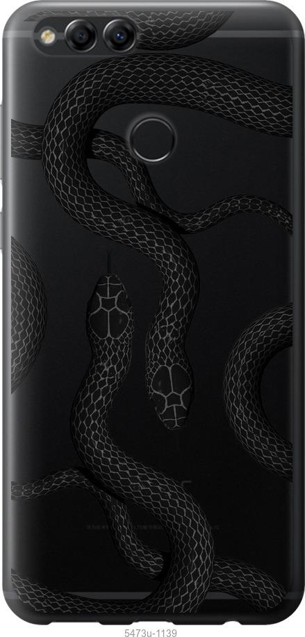 

Чехол на Huawei Honor 7X Змеи