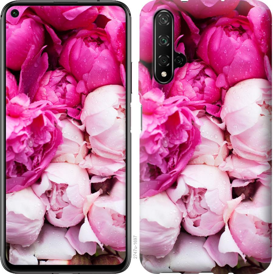 

Чохол на Huawei Honor 20 Рожеві півонії