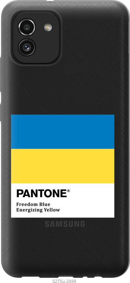 

Чохол на Samsung Galaxy A03 A035F Прапор Пантон