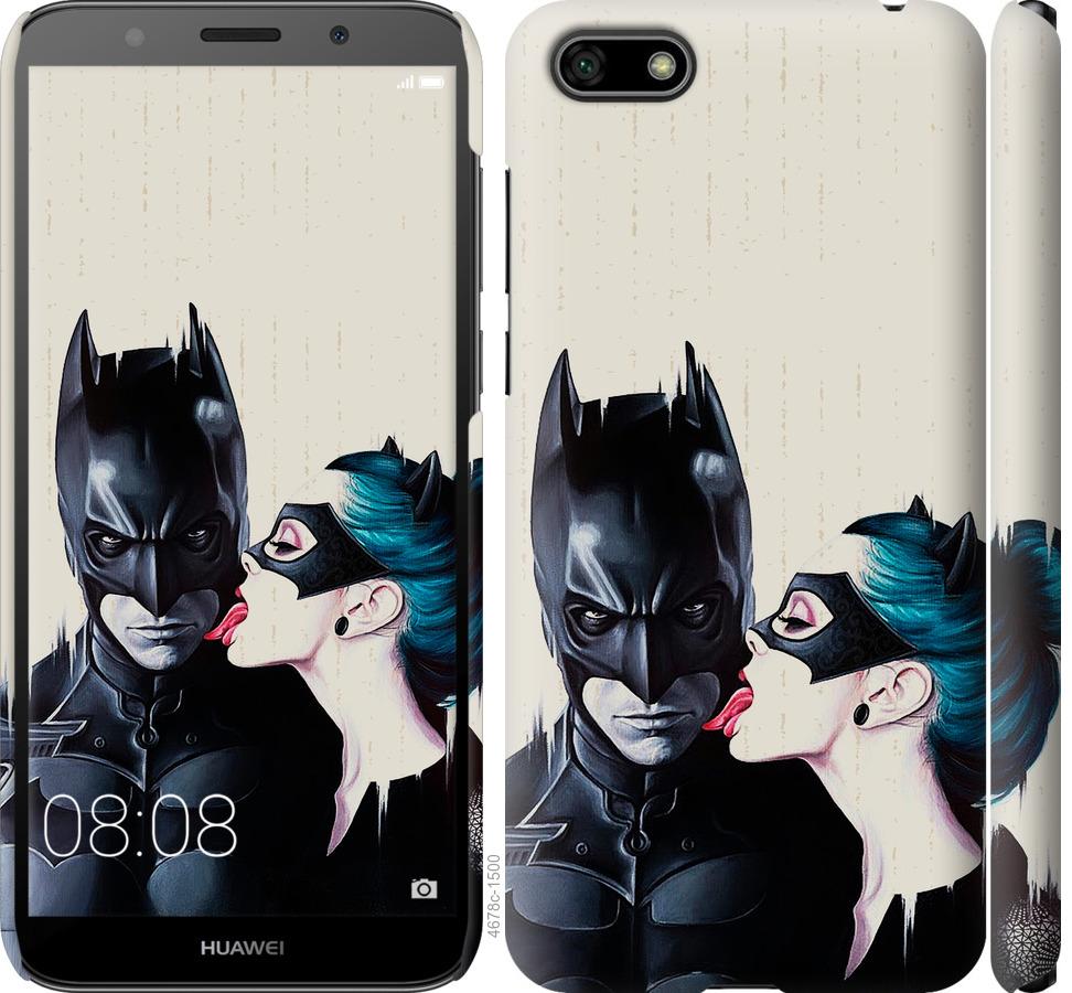 

Чехол на Huawei Y5 2018 Бэтмен