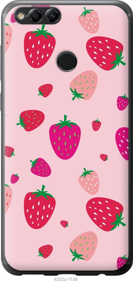 

Чохол на Huawei Honor 7X Полунички