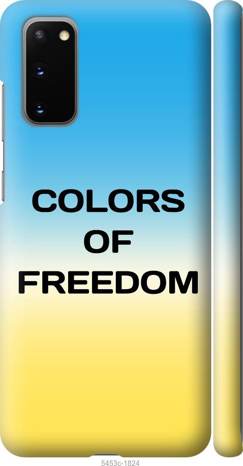 Чехол на Samsung Galaxy S20 Colors of Freedom