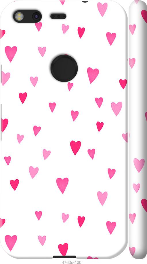 

Чехол на Google Pixel Сердечки 2