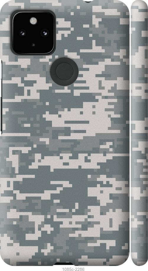 Чехол на Google Pixel 5A Камуфляж