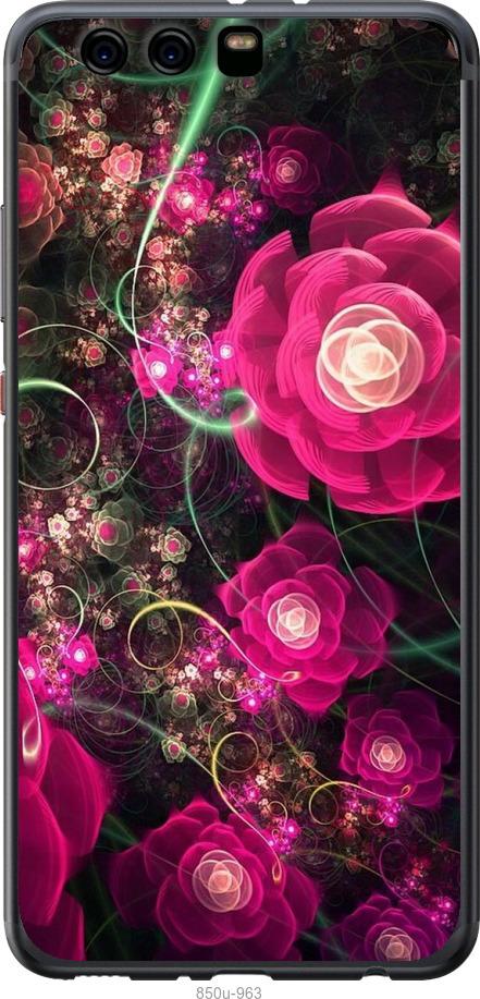 

Чохол на Huawei P10 Plus Абстрактні квіти 3
