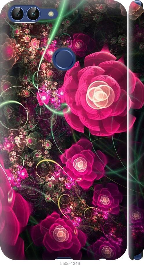 

Чехол на Huawei P Smart Абстрактные цветы 3