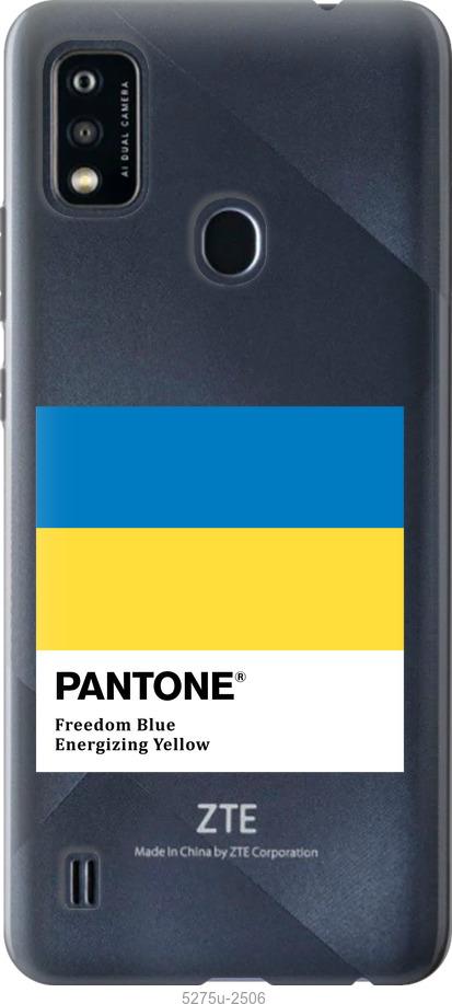 

Чохол на ZTE Blade A51 Прапор Пантон