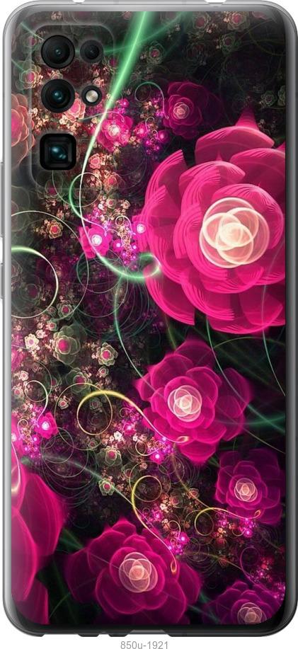 

Чехол на Huawei Honor 30 Абстрактные цветы 3