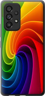 Чехол на Samsung Galaxy A53 A536E Радужный вихрь