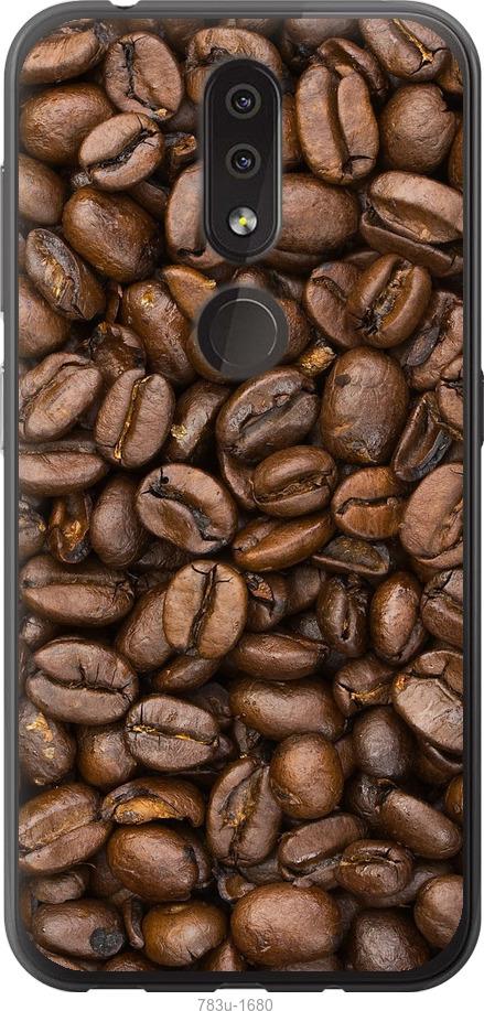 

Чехол на Nokia 4.2 Зёрна кофе