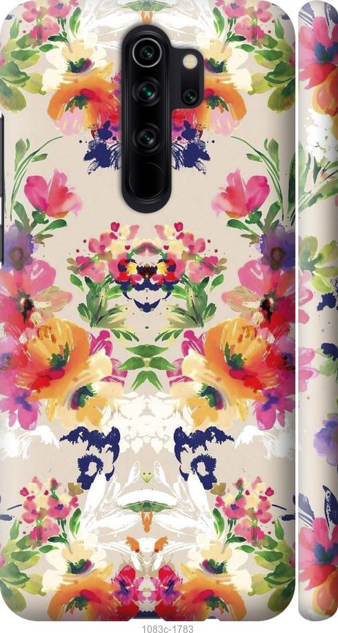 Чехол на Xiaomi Redmi Note 8 Pro Цветочный узор