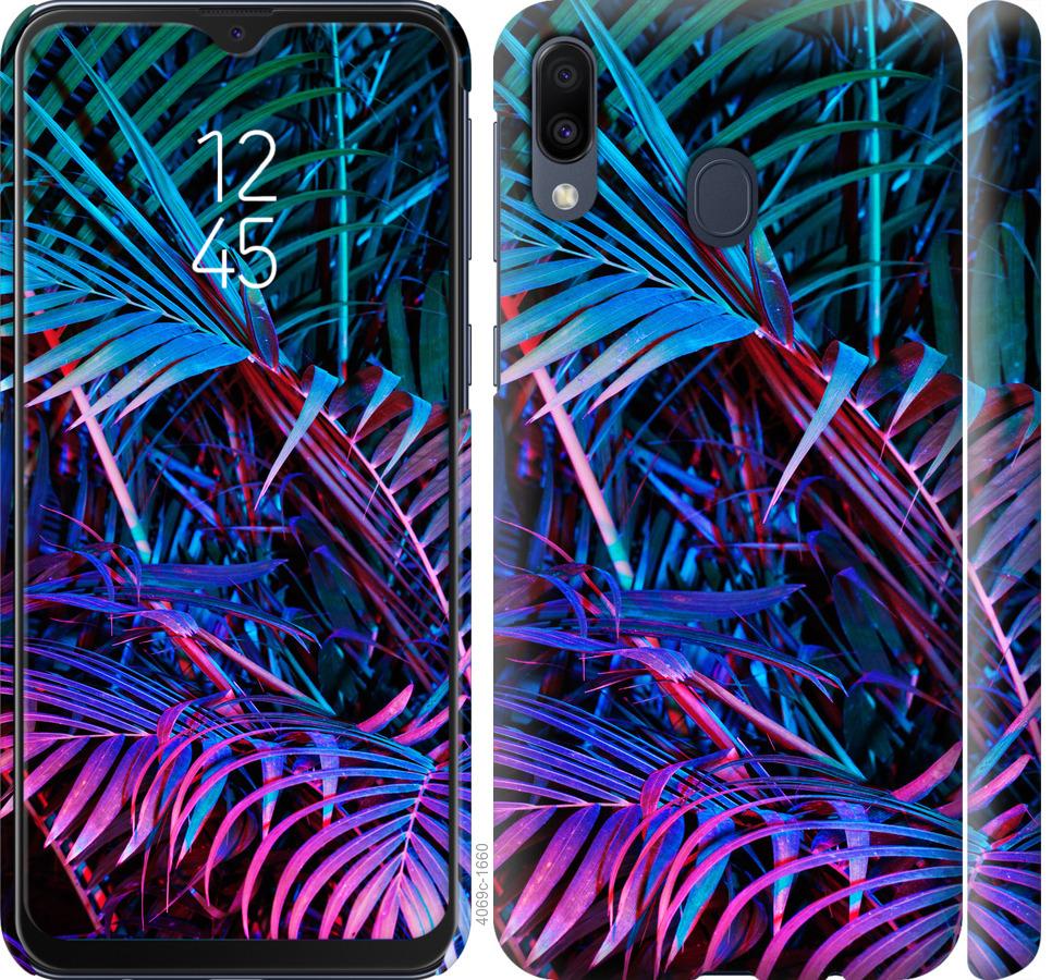 

Чохол на Samsung Galaxy M20 Папороть під ультрафіолетом