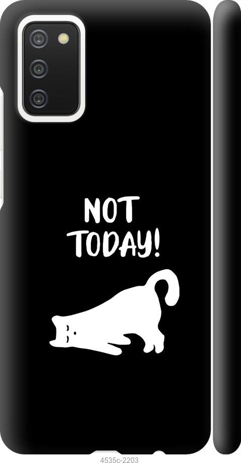

Чохол на Samsung Galaxy A03s A037F Втомлений кіт
