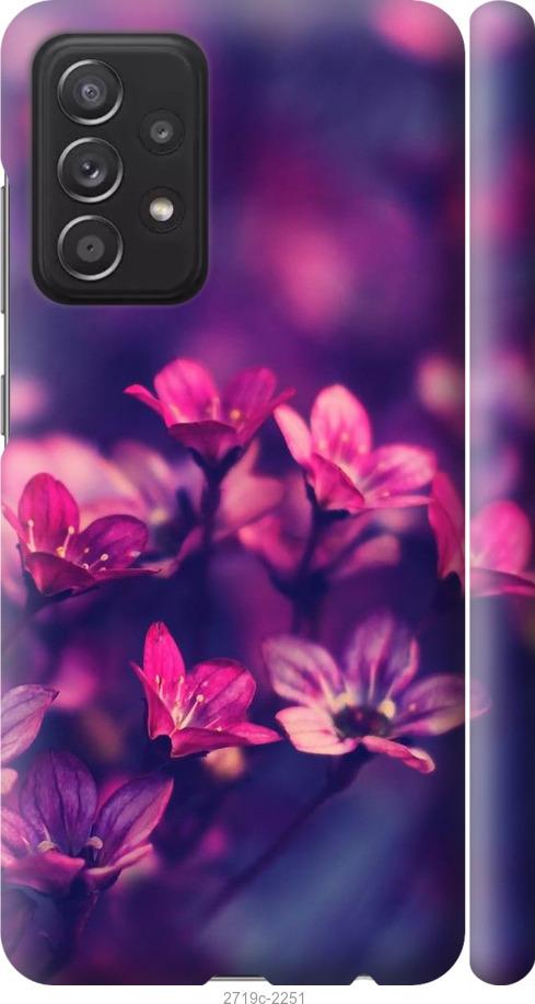 

Чехол на Samsung Galaxy A52 Пурпурные цветы