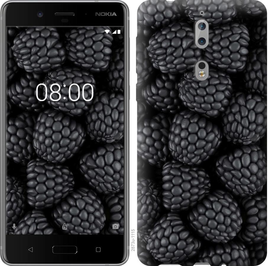 

Чохол на Nokia 8 Чорна ожина