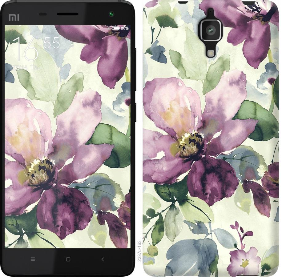 

Чохол на Xiaomi Redmi 8A Квіти аквареллю