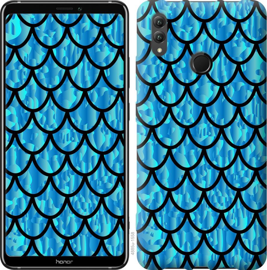 

Чехол на Huawei Honor Note 10 Чешуя