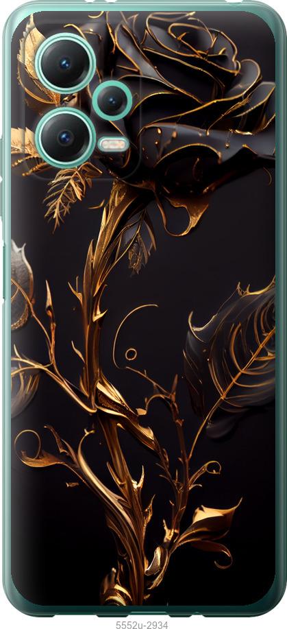 Чехол на Xiaomi Poco X5 5G Роза 3