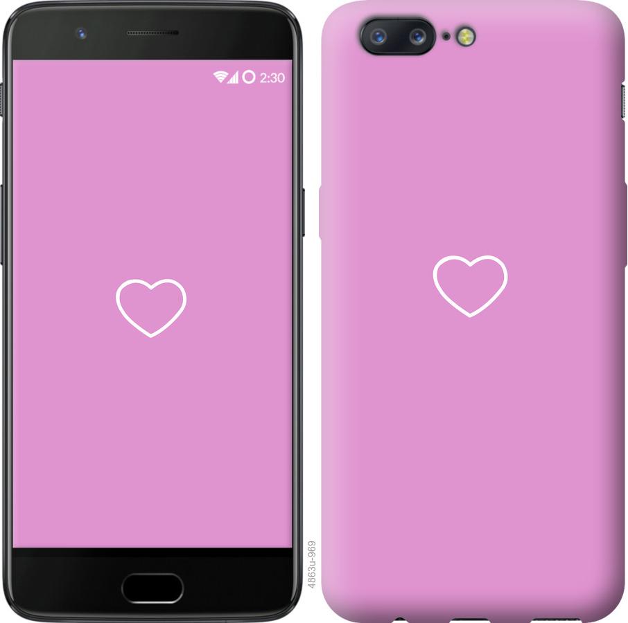 

Чохол на OnePlus 5 серце 2
