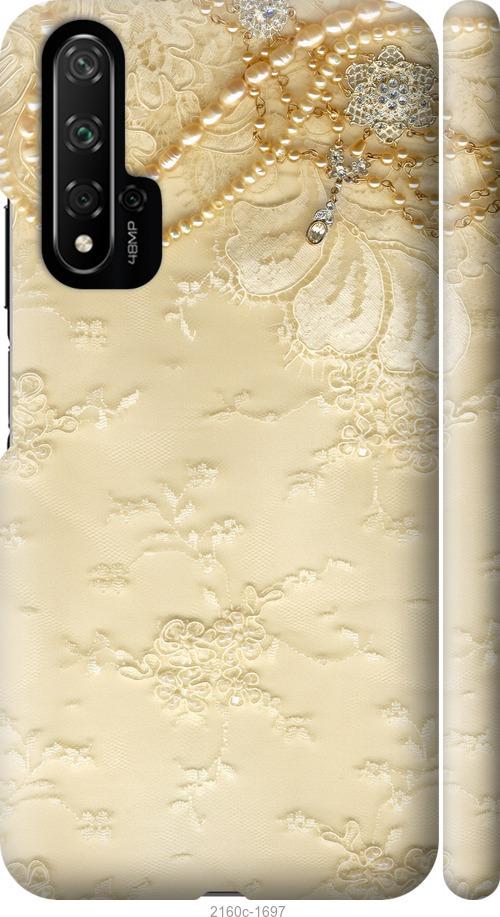 

Чехол на Huawei Nova 5T Кружевной орнамент