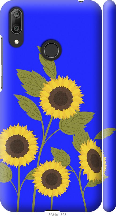 

Чохол на Huawei Y7 2019 Подсолнухи v2