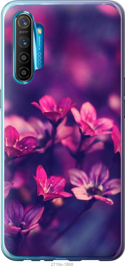 

Чехол на Realme XT Пурпурные цветы