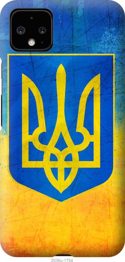 Чехол на Google Pixel 4 XL Герб Украины