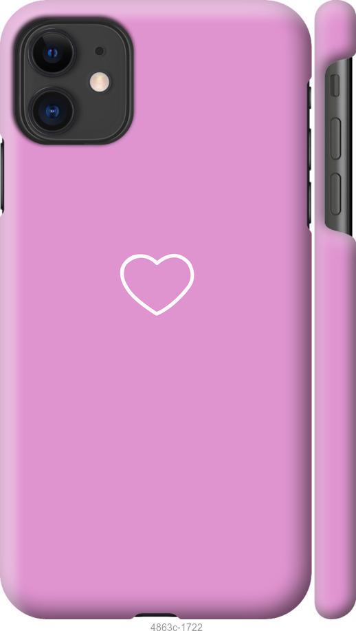 Чехол на iPhone 12 Mini Сердце 2