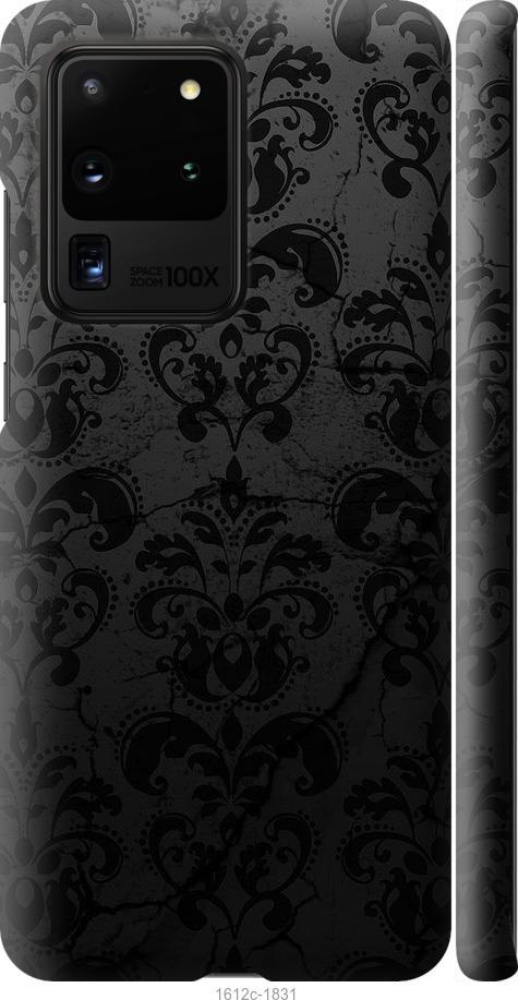 

Чехол на Samsung Galaxy S20 Ultra узор черный