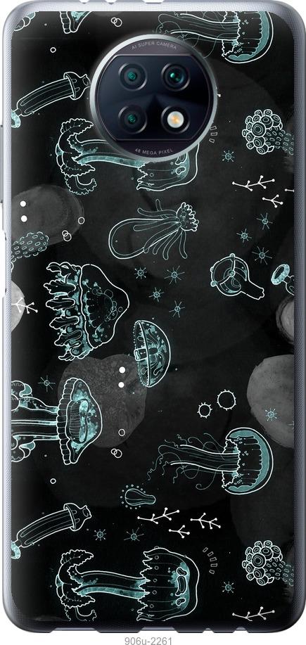 Чехол на Xiaomi Redmi Note 9T Медузы