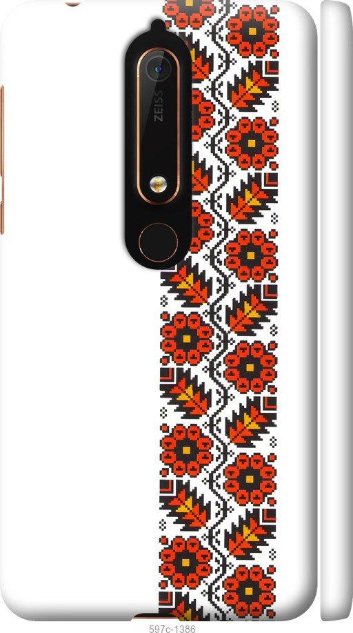 

Чехол на Nokia 6 2018 Вышиванка 29